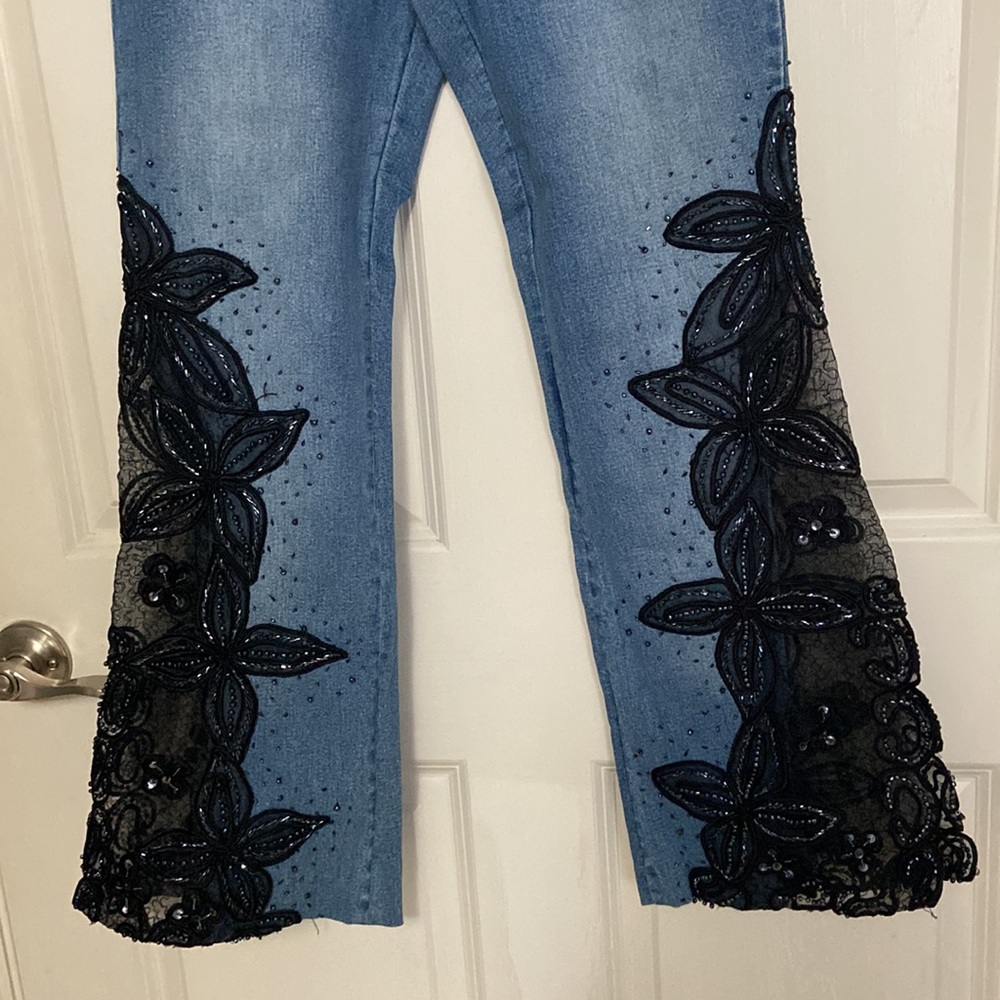 Fancy jeans for night out. I bought these on a whim in Vegas - Picture 7 of 8
